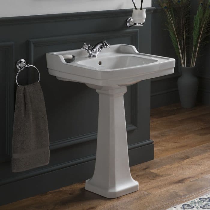 Healey & Lord Classic Collection Wash Basin with Pedestal
