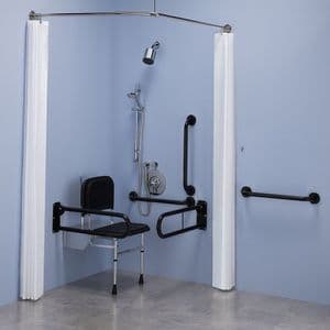 Commercial DOC M Disabled Shower Room Pack With Concealed Shower