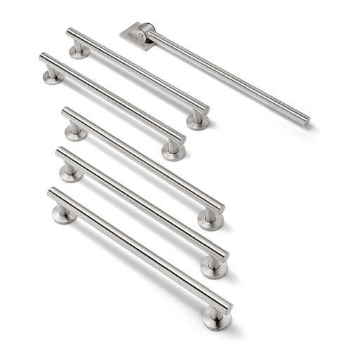 Contemporary Disabled Toilet Grab Rail Kit