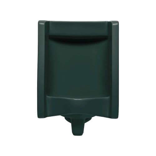 Florida Deep Green Urinal - Back Inlet for Concealed Pipework