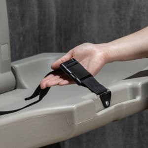 Healey & Lord HL7640 wall mounted short projection landscape baby change unit