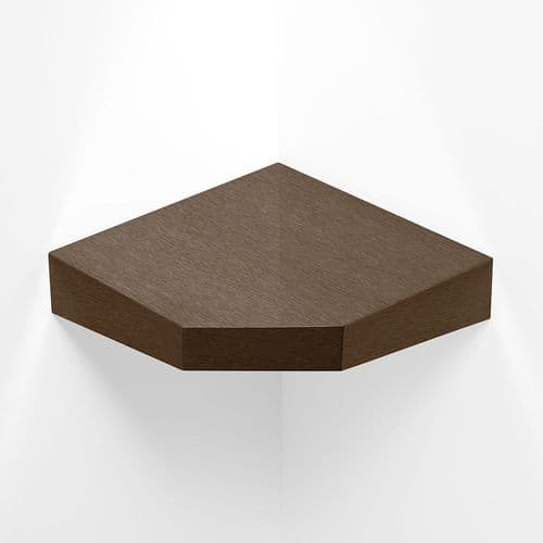 HL275 Doc M Corner Brushed Bronze Stoma / Colostomy Shelf