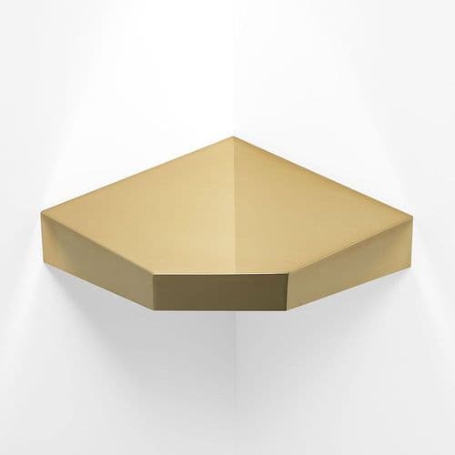 HL275 Doc M Corner Polished Brass Stoma / Colostomy Shelf