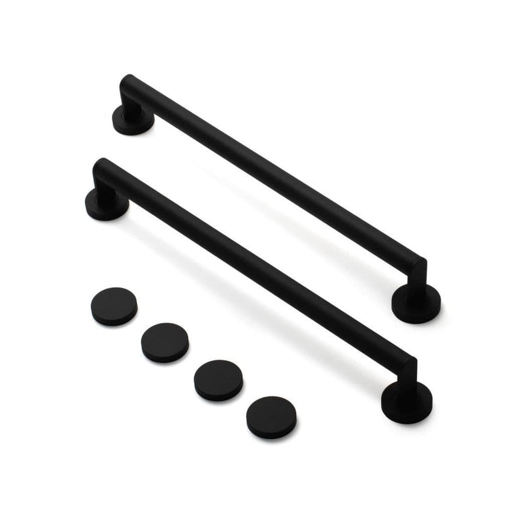 Hotel & Care Removable DDA Collection Basin Rail Pack in Matt Black