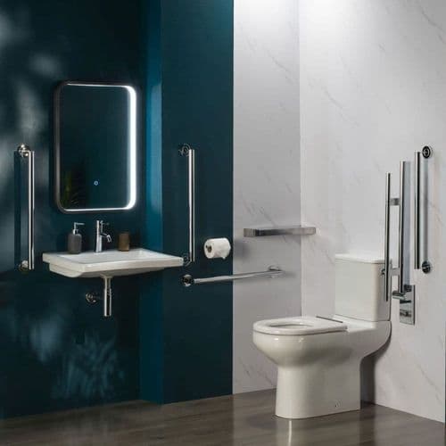 Hotel & Care Removable DDA Collection WC and Basin Sets