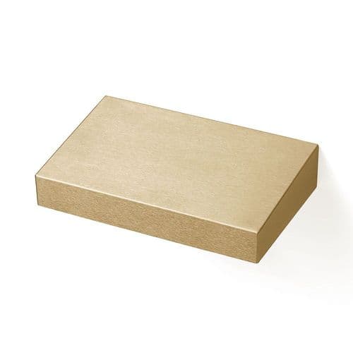 Luxury Doc M 250mm Brushed Brass Stoma / Colostomy Shelf