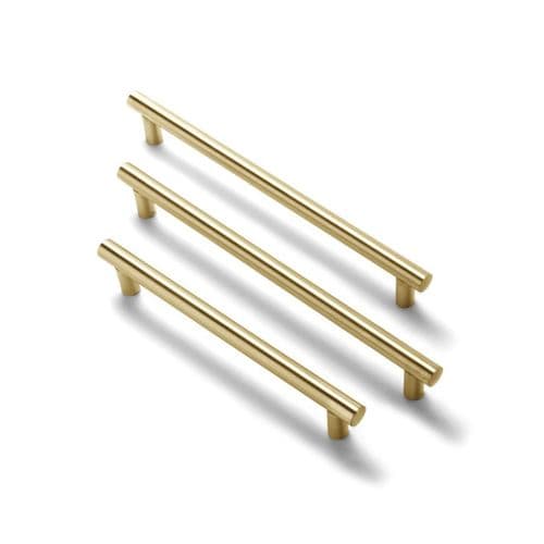 Luxury Roseless Ambulant Rail Pack in Brushed Brass