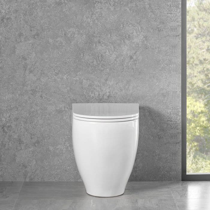 Modern Back to Wall Toilet by Healey & Lord