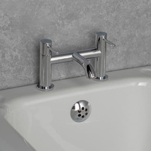 Modern Deck-Mounted Bath Tap