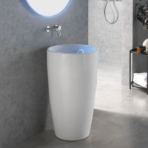 Healey & Lord Modern Collection Freestanding Column Wash Basin