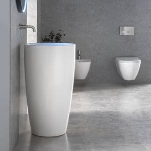 Healey & Lord Modern Collection Freestanding Column Wash Basin