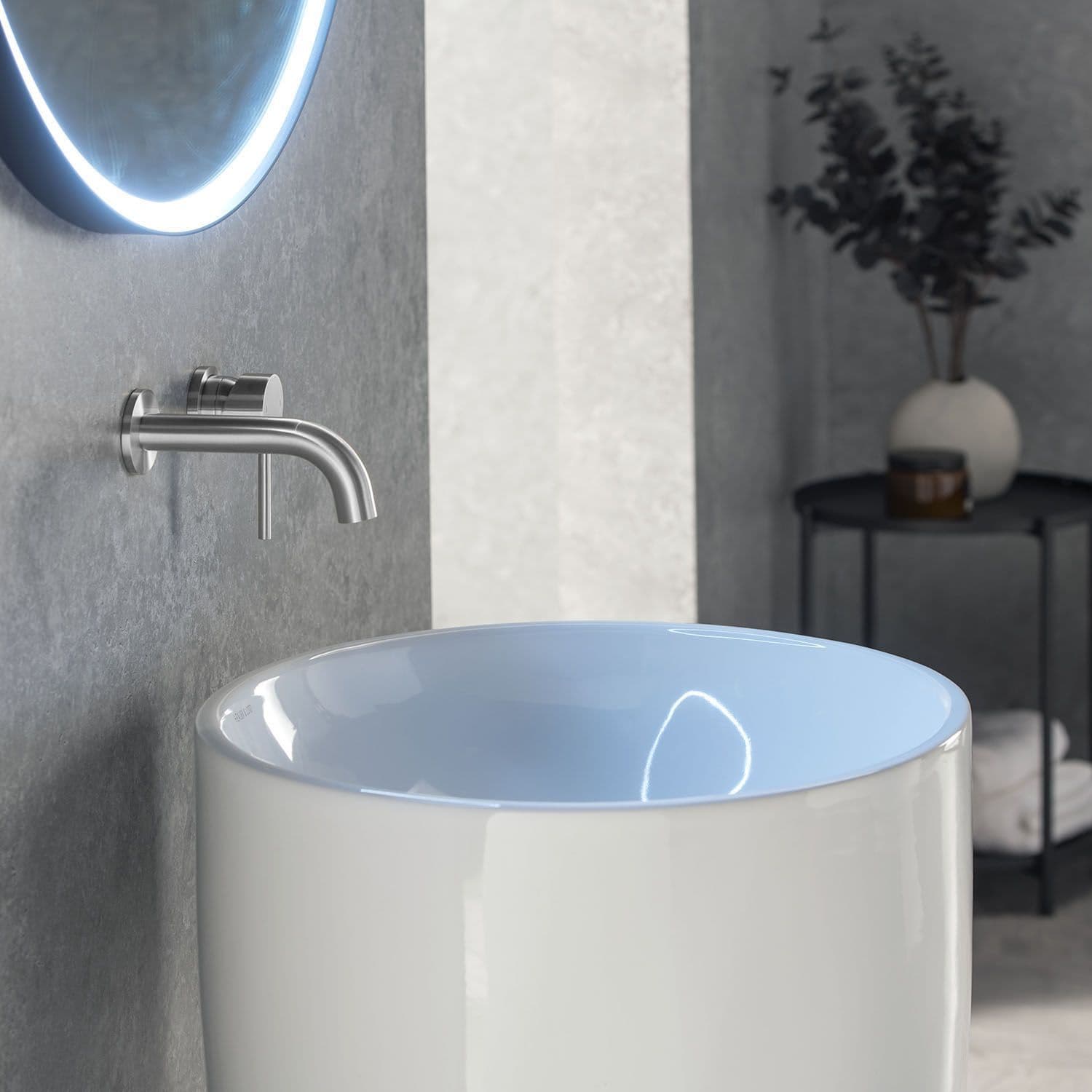Healey & Lord Modern Collection Freestanding Column Wash Basin
