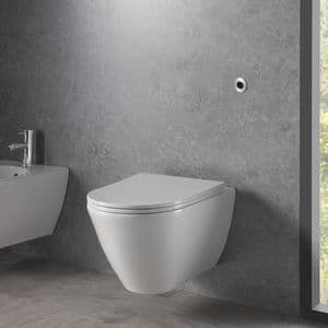 Modern Wall Hung Sensor Toilet by Healey & Lord