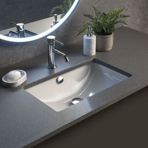 Modern Rectangular Undermount Basin