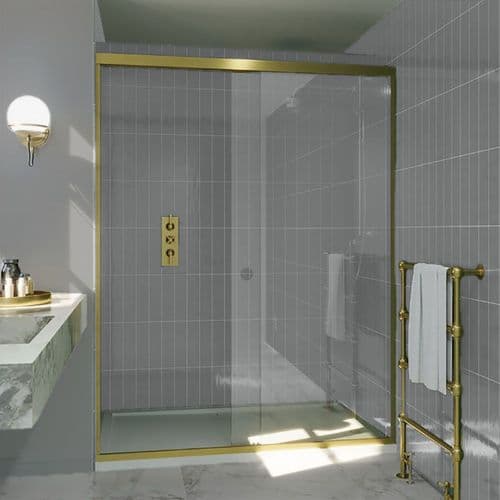 Modern Sliding Shower Enclosure