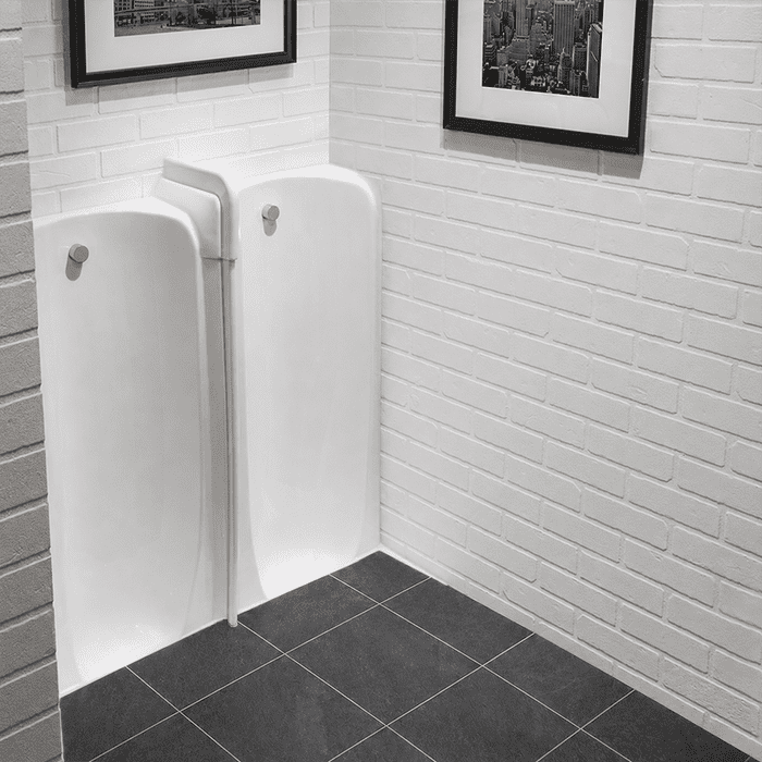 Niagara Fused Run Urinal With Concealed Flush Kit