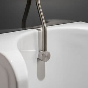 Ceramic Slab Floor Standing Urinal - Niagara by Healey & Lord
