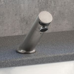 Healey & Lord Washroom Collection Rectangular Undermounted Wash Basin with No-Touch Basin Tap