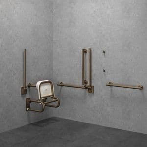 URBAN DOC M DISABLED CHANGING ROOM PACK - Brushed Bronze