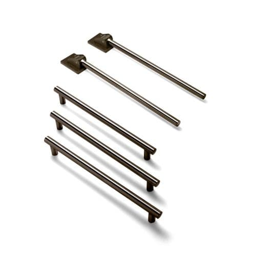 Urban Roseless Changing Room Grab Rail Pack in Brushed Bronze