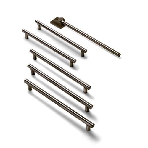 Urban Roseless Toilet Grab Rail Kit in Brushed Bronze