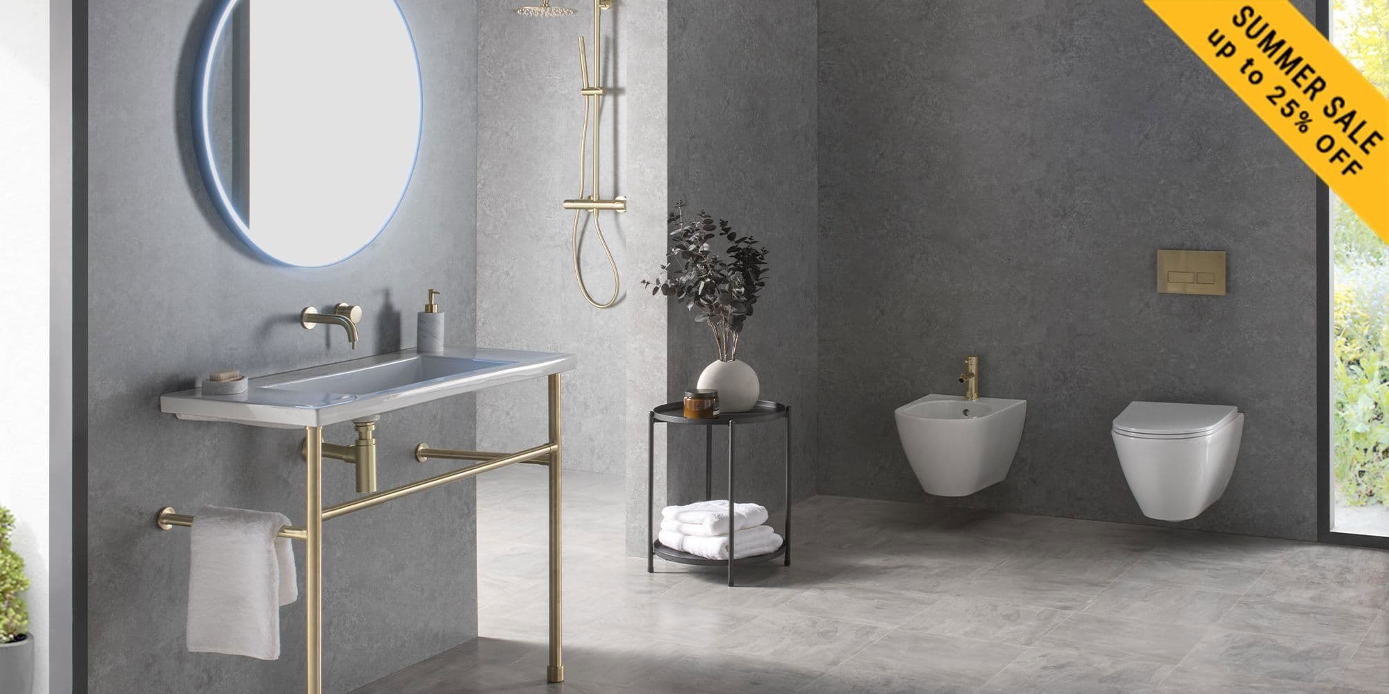 Modern Collection Complete Bathroom Suite