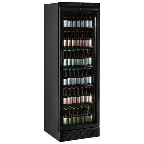 CEV425 BLACK  Upright Display Fridge