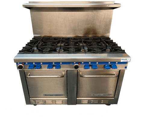 Montague GRIZZLY 8 burner Gas Range Cooker