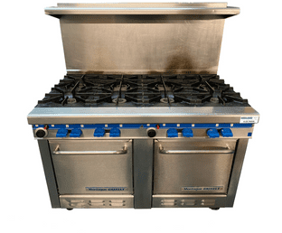 Montague GRIZZLY 8 burner Gas Range Cooker