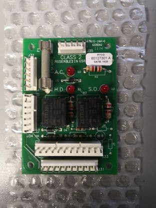Pitco Wire Reduction Relay PCB 60127301