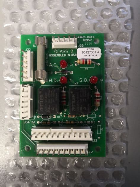 Pitco Wire Reduction Relay PCB 60127301