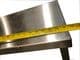Stainless steel table topper 146cm x 40cm x 30cm