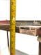 Stainless steel wheeled shelf 92cm x 61cm x 165cm