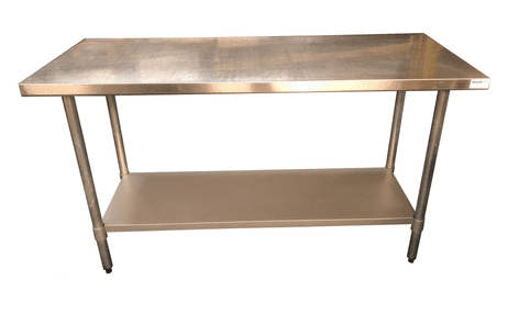 Stainless steel work table 152cm x 61cm