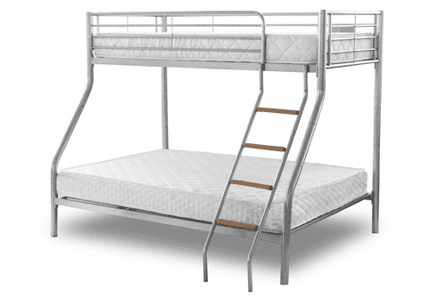 Alexa Triple Sleeper Bunk, Silver