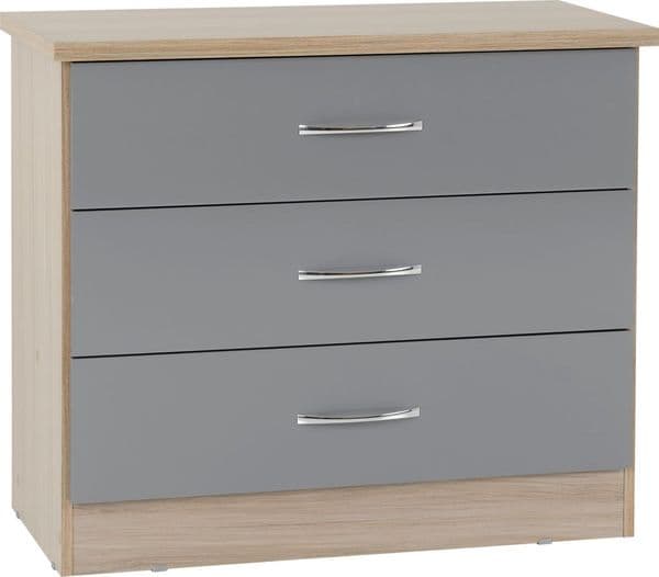 Blanca Grey chest of Drawers