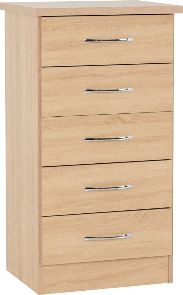 Blanca Slim Chest of Drawers Sonoma