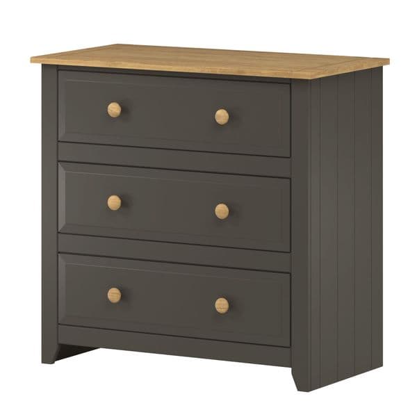 capri 3 drawer chest