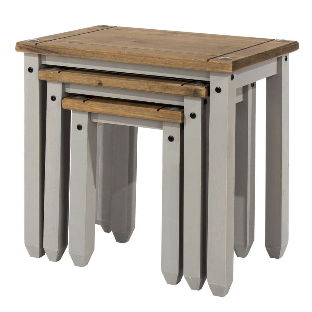 Corin Nest of Tables, Dark Grey