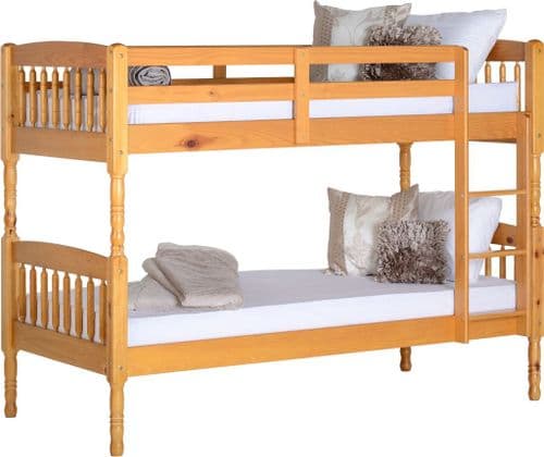 Heirloom Pine Single Bunk Beds