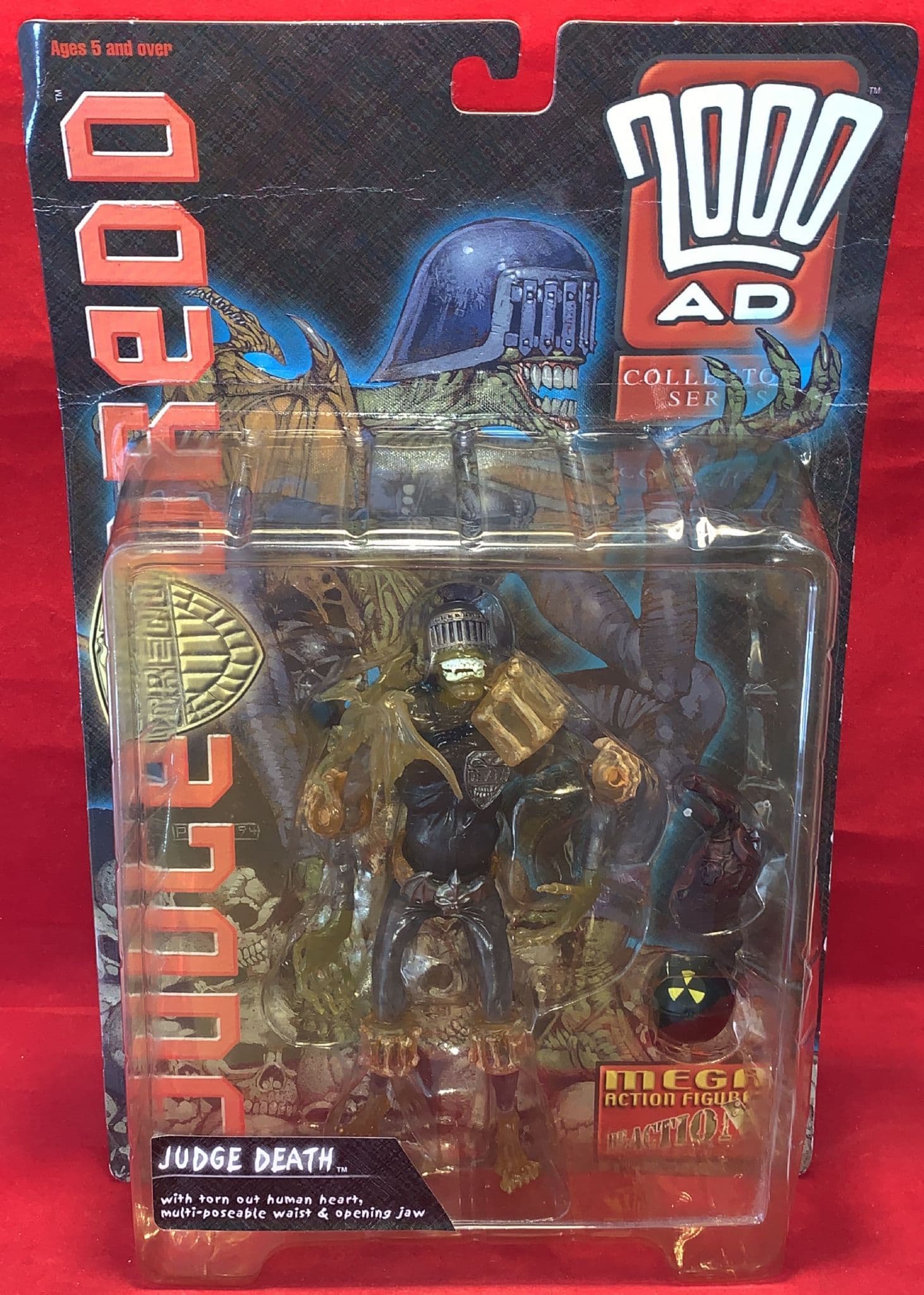 【未開封】2000AD コレクター シリーズ　JUDGE DEATH アクション 未開封】2000AD コレクター シリーズ JUDGE DEATH アクション