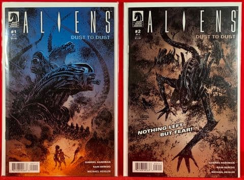 Aliens: Dust To Dust - Issues 1 to 4 - Full Set of 4 Comics
