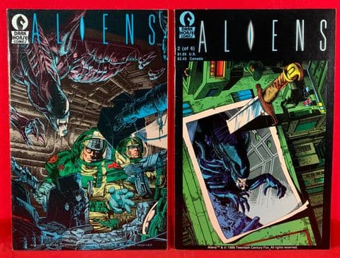 Aliens (Vol 1 - First Series!) - Issues 1 to 6 - Full Set of 6 Comics