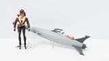 Batman The Animated Series/The New Batman Adventures Roxy Rocket & Rocket Action Figure Set
