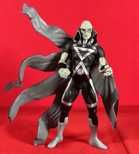 Blackest Night: Black Lantern Martian Manhunter - Loose Action Figure