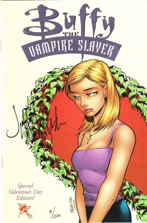 Buffy The Vampire Slayer #17 - Dynamic Forces Purple Foil Cover Variant - SIGNED By Jeff Matsuda
