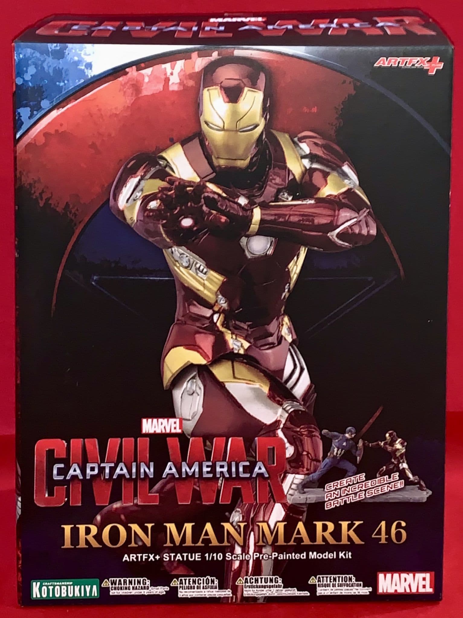Captain America Civil War Iron Man Mark 46 - ArtFX 1 10 Scale 