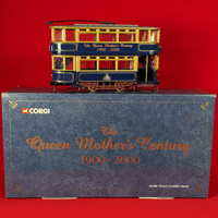 Corgi 36709: Fully Closed Tram 'Queen Mother's Century 1900-2000' - Complete in Box