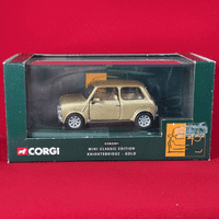 Corgi CC82201: Mini Classic Edition Knightsbridge - Gold- Boxed (2001)