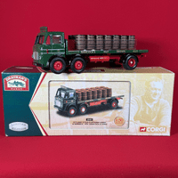 Corgi Classics Draymans Range 25401: Leylands Steer Platform Lorry & Barrels 'WM Hancock & Sons'